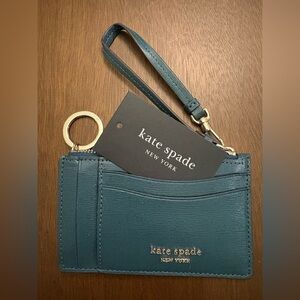Kate Spade Saffiano Leather Green Wallet